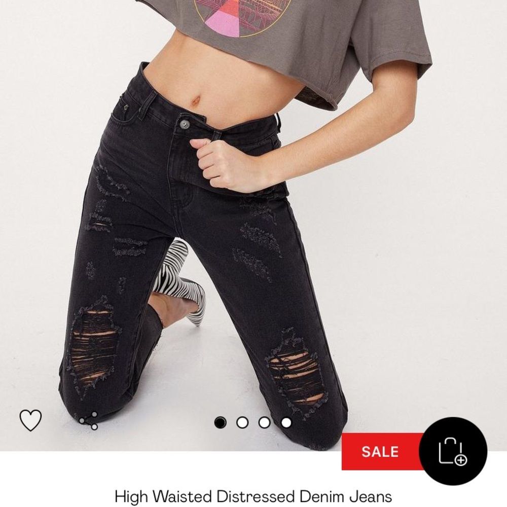 DONATING SOON!!😫NWT Nasty Gal Cause I Shred So Distressed Jeans